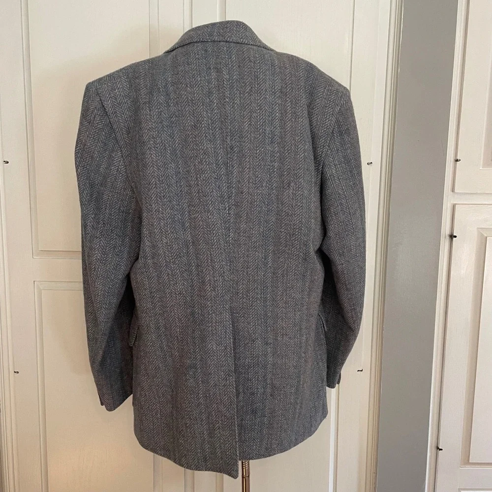 Vintage Pendleton Wool Blazer Herringbone Tweed Mens‎ 44 Classic Sport Coat